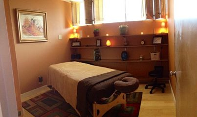 Kim's massage room